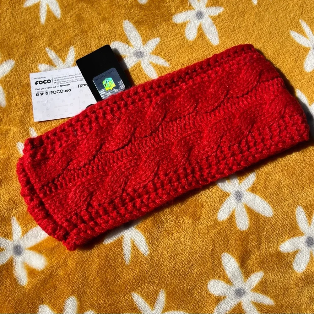 Kansas City Chiefs NWT FOCO Womens Knit Fit Headband
